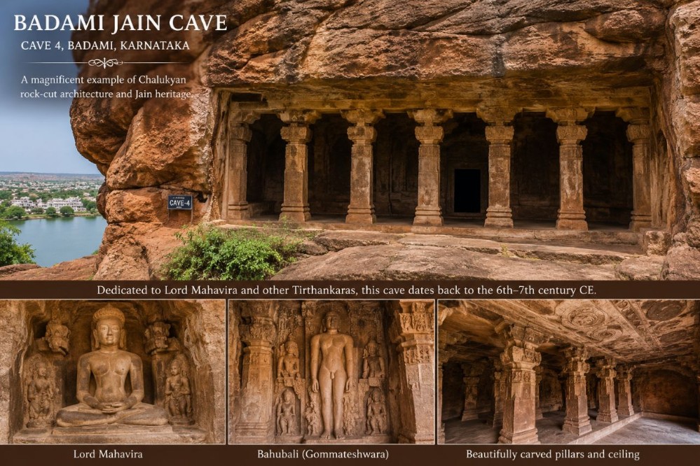Badami Jain caves